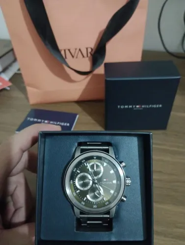 Relógio Tommy Hilfiger Original - Como Novo, com Nota Fiscal e Garantia