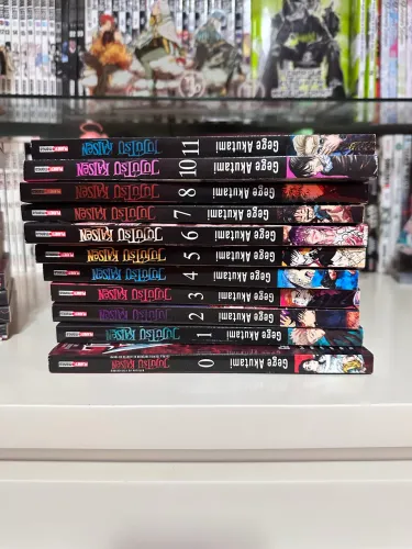 Mangás Jujutsu Kaisen Volume 0 ao 11 (Sem o 9)