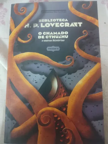 LIVRO BIBLIOTECA H.P LOVECRAFT VOL 1