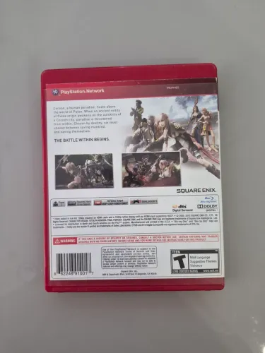 Jogo final fantasy mídia fisica