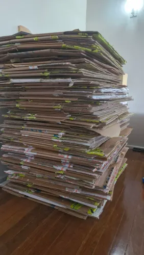 Caixas de papelão 