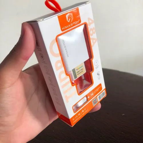 Carregador Turbo iPhone H'maston Novo na Caixa