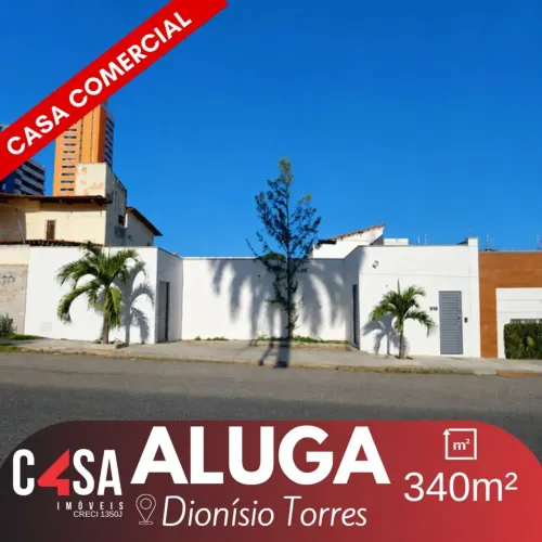 Excelente Casa comercial para locação -  Dionísio Torres - Fortaleza - CE