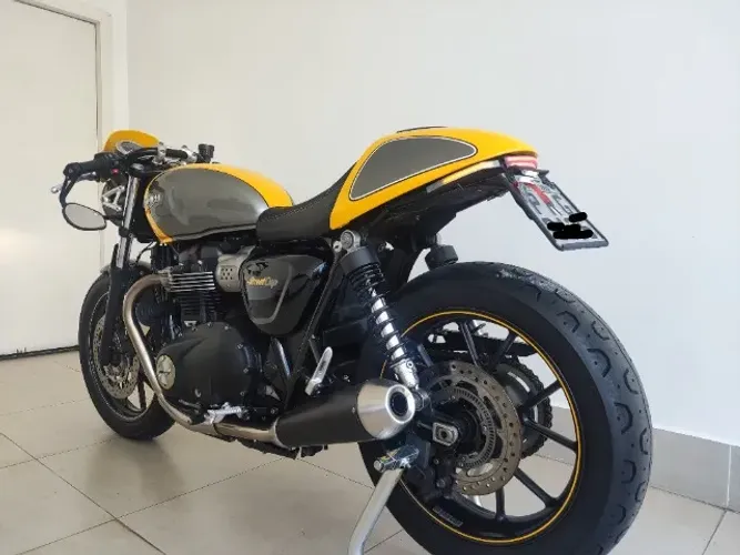 Triumph Street Cup 900 cc uma Bonneville Café Racer original - aceita troca carro 2025 26