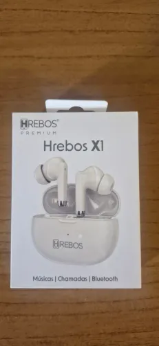 Hrebos X1 - Bluetooth com Cancelamento de Ruído por IA