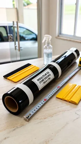 Rolo Insulfilm Fumê G5 (8m x 50cm) - Pronta Entrega em Barra Mansa