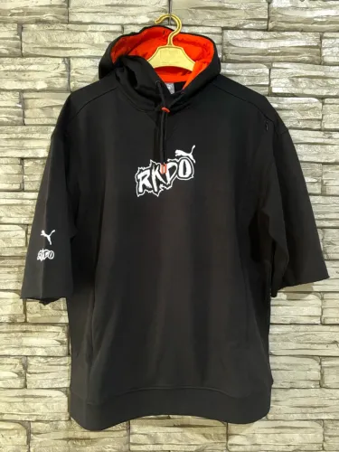 Camisa Puma moletom Rkdo com capuz tamanho M