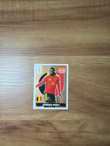 JÉRÉMY DOKU EXTRA STICKER BRONZE 2026