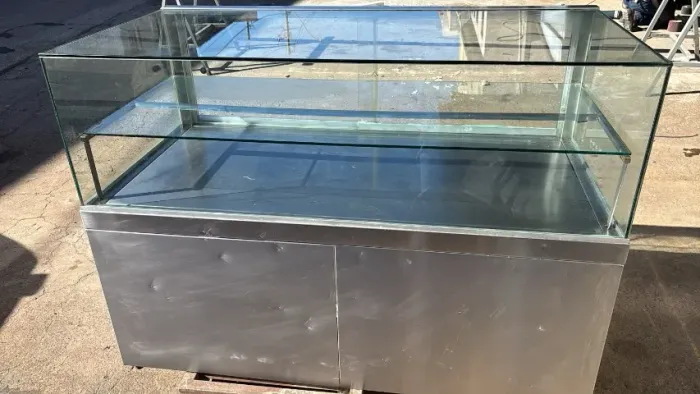 Vitrine seca - balcão expositor