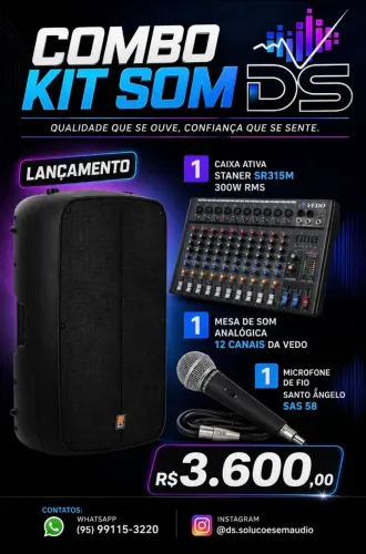 Vende-se esse kit  som 1 DS 