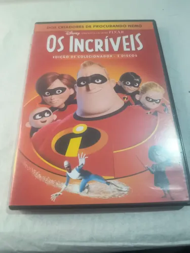 DVD Os Incríveis Edição De Colecionador 2 Discos Disney Pixar Original<br>