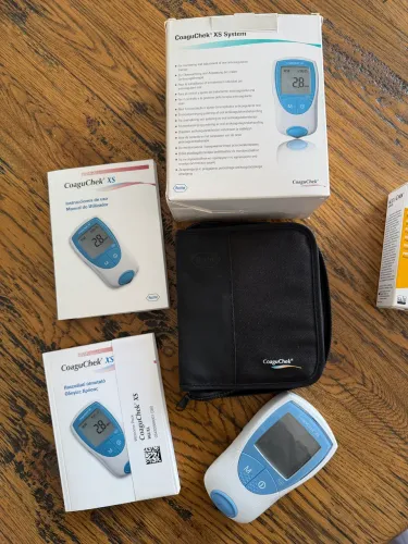 Aparelho CoaguChek XS Roche - Teste Coagulação