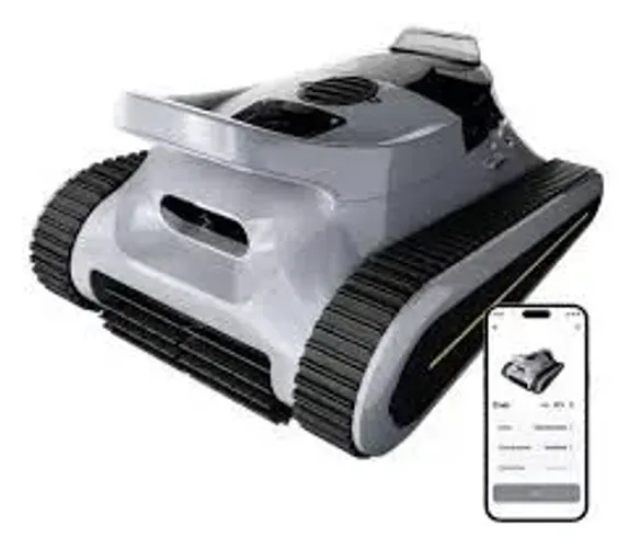 Robô Aspirador Piscina Crostec Sat30 Sem Fio Automático Wifi