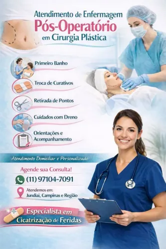 Atendimento de enfermagem pós operatório