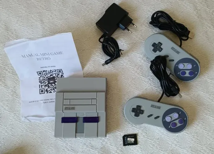 Vídeo Game Retrô - Estilo Super Nintendo - Milhares de Jogos!