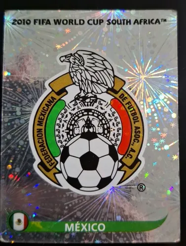 Figurinha do escudo do México - Copa 2010