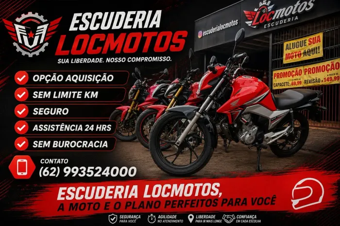 DISPONIVEIS PARA LOCAÇÃO