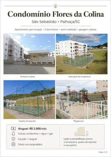 Apto 2 quartos - Direto com proprietário
