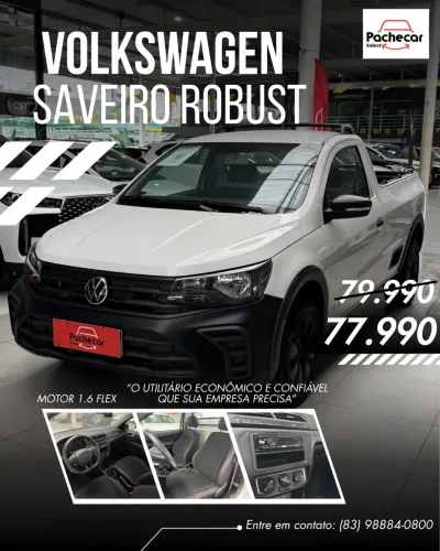 Volkswagen Saveiro Robust 1.6 Total Flex 16V 2025