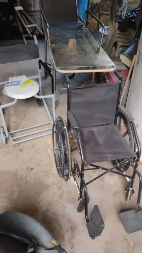 Kit cadeiras de e maca