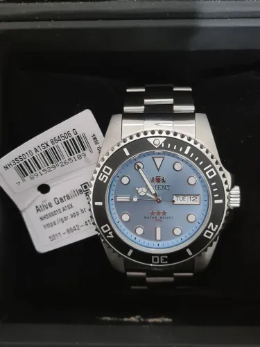 Relógio Orient Automático Submariner Azul Masculino NH3SS010 A1SX
