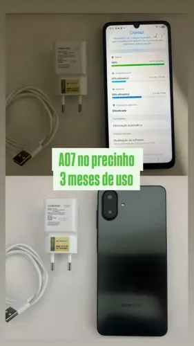 Samsung Galaxy A07 128GB ? MUITO NOVO!