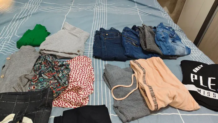 Lote de roupa para menina 12 anos