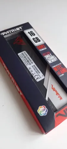 Memória Ram Patriot Venom Rgb 1x16gb Ddr5 6000mhz Cl30
