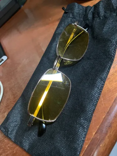 Oculos Lentes Amarelas 