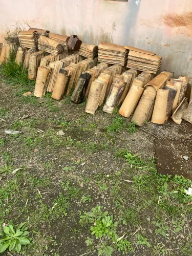 Telhas colonial usadas