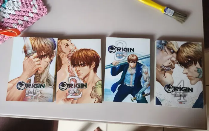 Origin Boichi vol 1 ao 4 mangá