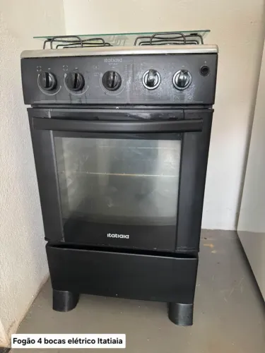 Fogão 4 bocas elétrico Itatiaia - 499,00 A vista ou 12x 48,65 no cartão