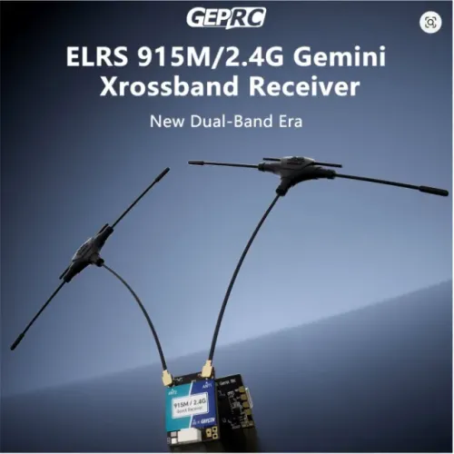 Receptor ELRS Gemini Xrossband GEPRC