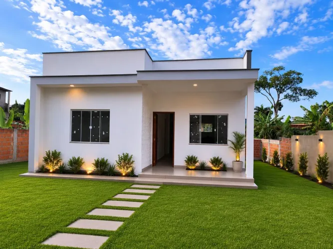 Casa na entrada de vilatur