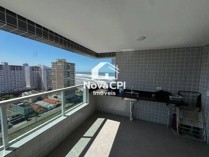Apartamento Alto Padrão à Venda no Caiçara, Praia Grande 2 Suítes, 86m² e Vista Mar