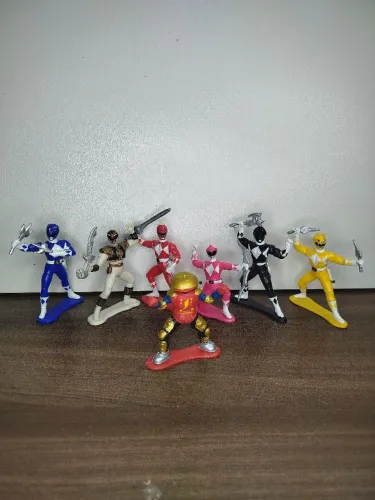 Lote Miniaturas Power Rangers 2ª Temporada