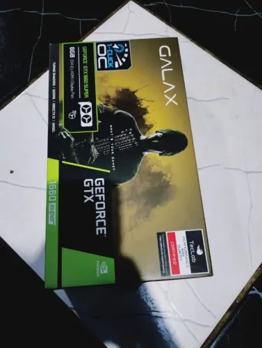 Placa De Vídeo Galax GTX 1660 Super 6gb | Excelente Custo-Benefício
