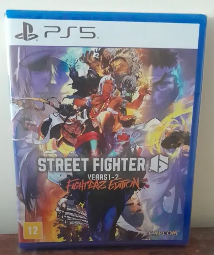 Street Fighter 6 Years 1-2 Fighters Edition Jogo Ps5 Novo Lacrado