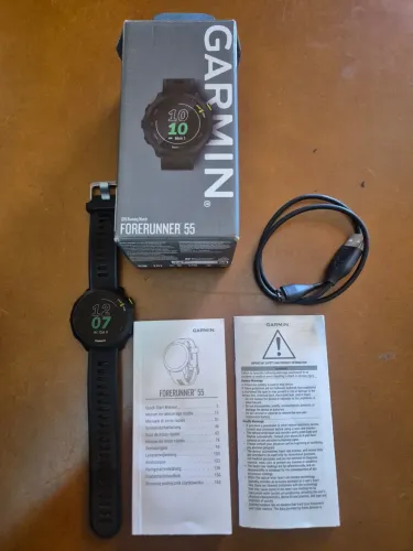 Garmin Forerunner 55, em estado de novo
