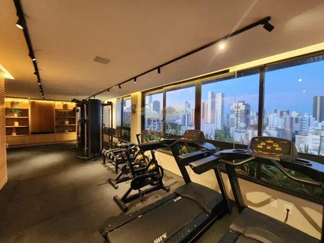 Apartamento 1 Quarto Mobiliado Em 30M² E Vagas Rotativas Na Barra. 4PMOCJ
