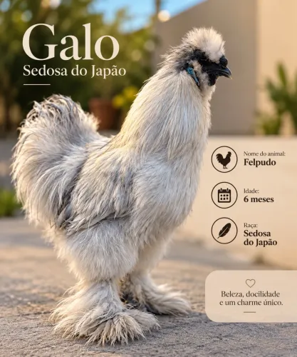 GALO / Reprodutor . Sedosa do Japão 