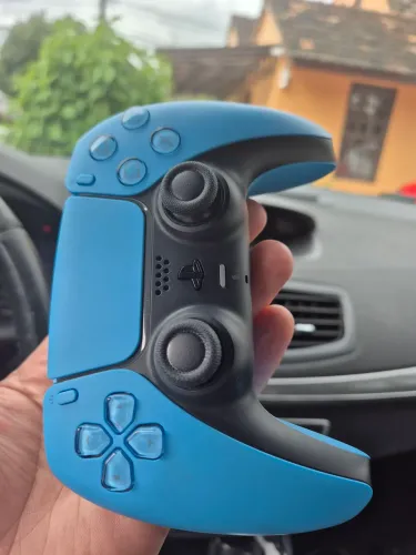 Controle ps5 original Azul BEBÊ - Parcela