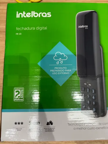 Fechadura eletrônica Intelbras fr10