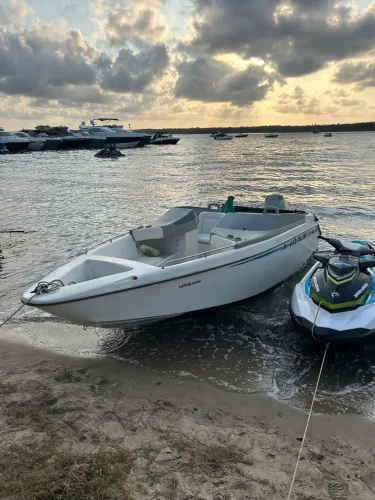 Lancha Racing 190 + Motor Mariner 90 hp