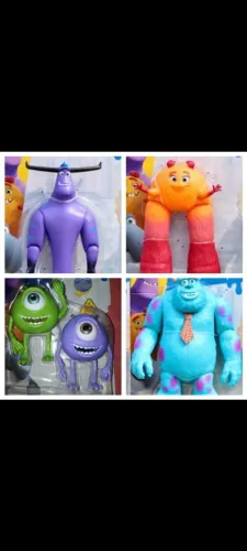 Kit c 5 personagens Monstros SA originais Mattel novos
