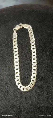 Pulseira de prata 8mm