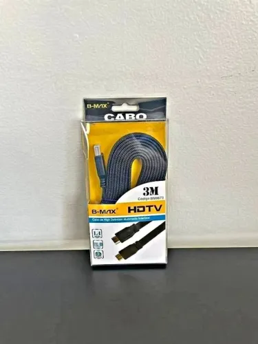 Cabo HDMI B max 3 Metros Novo FAÇO ENTREGA