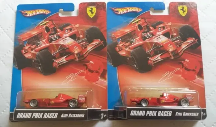 Hot Wheels Ferrari Grand Prix Racer F1 Kimi Raikkonen- 17jcd