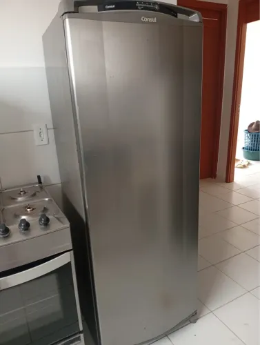 Geladeira inox