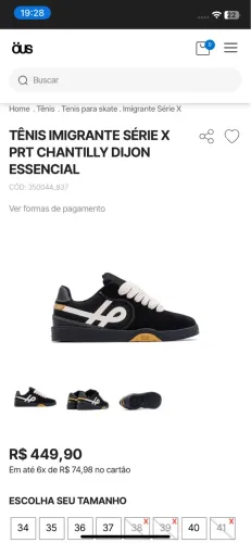 Öus imigrante série x 